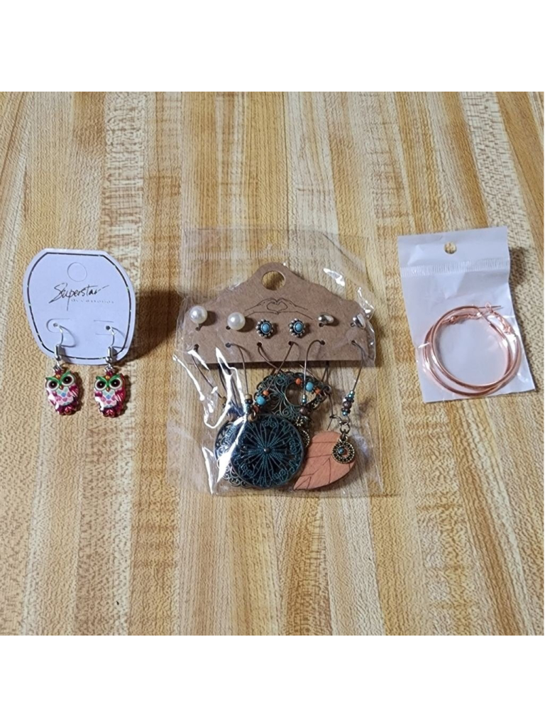 Artsy Boho Earrings Bundle 6$